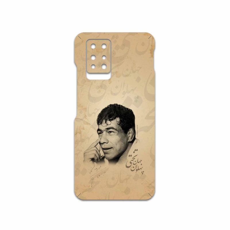 برچسب پوششی ماهوت مدل Gholamreza-Takhti مناسب برای گوشی موبایل اینفینیکس Note 10 Pro