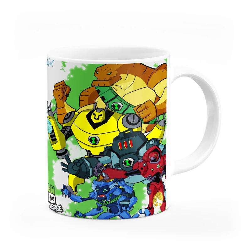 ماگ هومرو طرح انیمیشن بن تن Ben10 مدل MG3335