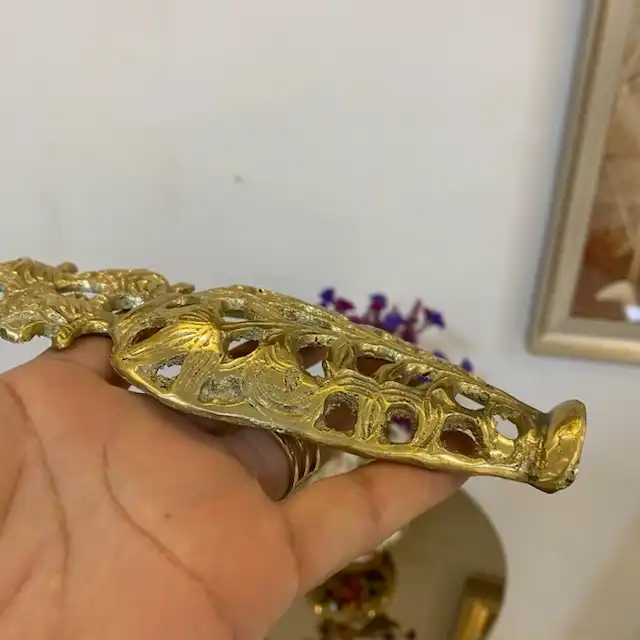 دکوری برنجی مدل دیوارکوب829-226g