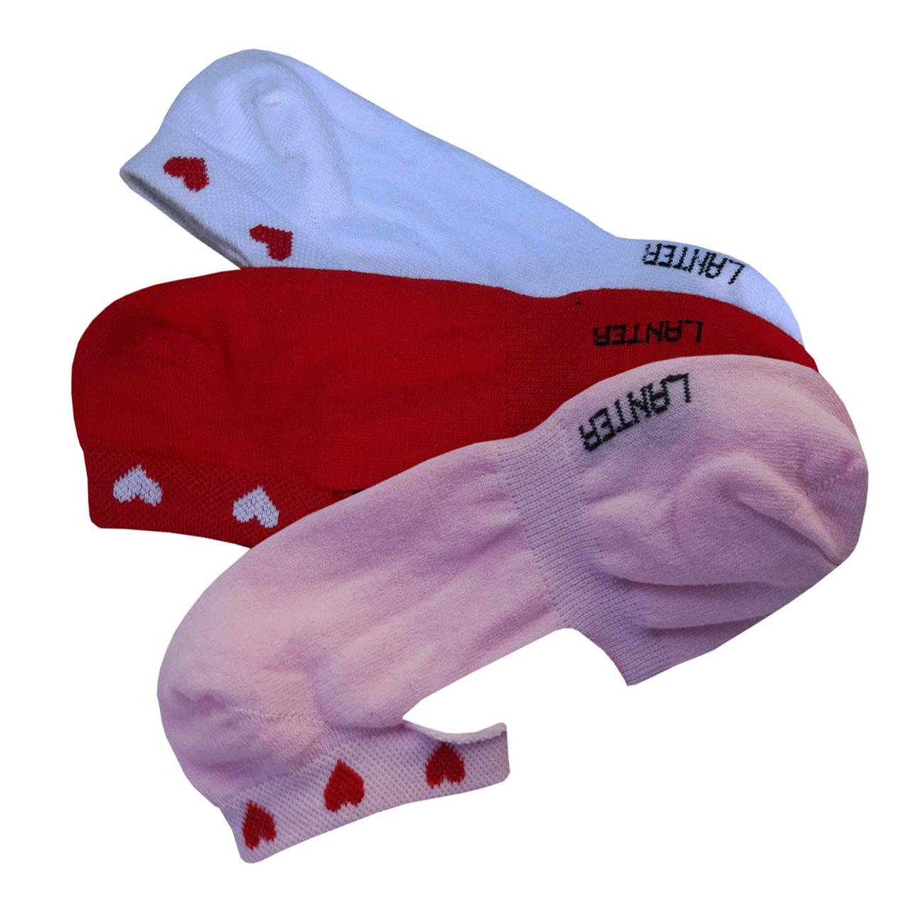 جوراب کالج زنانه لنتر مدل بند دار مجموعه 6 عددی