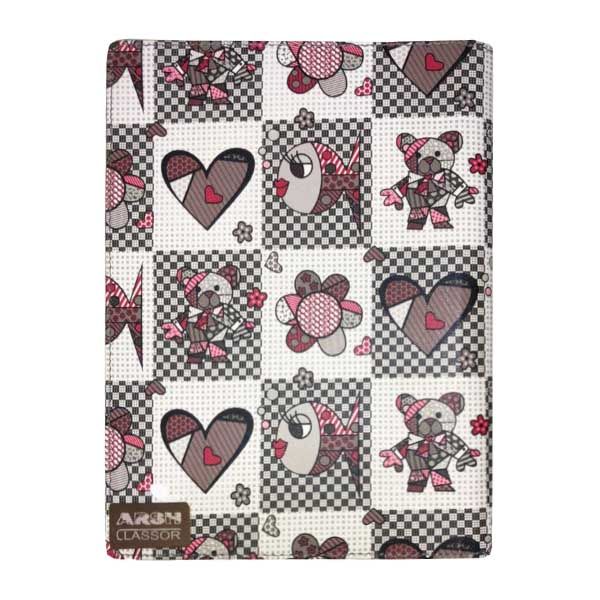 دفتر کلاسروری 100 برگ عرش طرح love کد 455