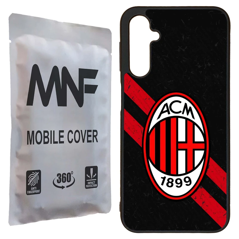 کاور ام ان اف طرح تیم AC Milan کد P-241 مناسب برای گوشی موبایل سامسونگ Galaxy A24