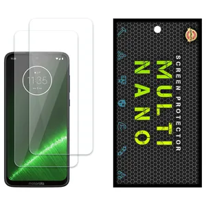 Multi Nano X-S2N Screen Protector For Motorola Moto G7 Plus Pack of 2