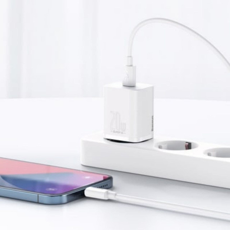 شارژر دیواری باسئوس مدل COMPACT-20W