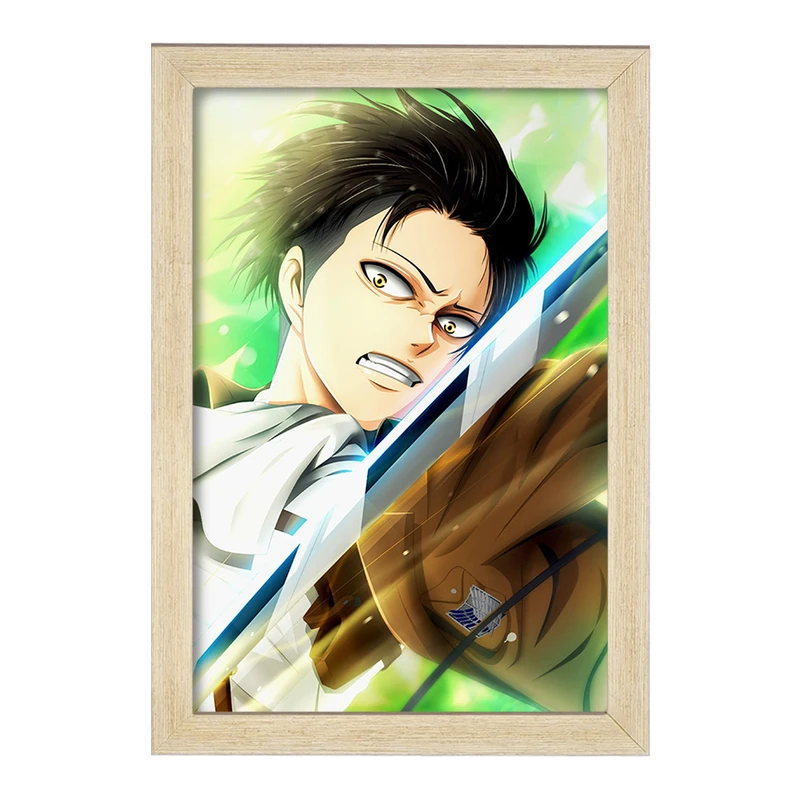 تابلو خندالو مدل لیوای آکرمن انیمه اتک آن تایتان Attack on Titan  کد 11035