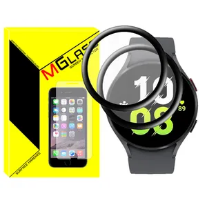 محافظ صفحه نمایش نانو ام‌گلس مدل Pmma-MG مناسب برای ساعت هوشمند سامسونگ Galaxy Watch 5 44mm بسته دو عددی