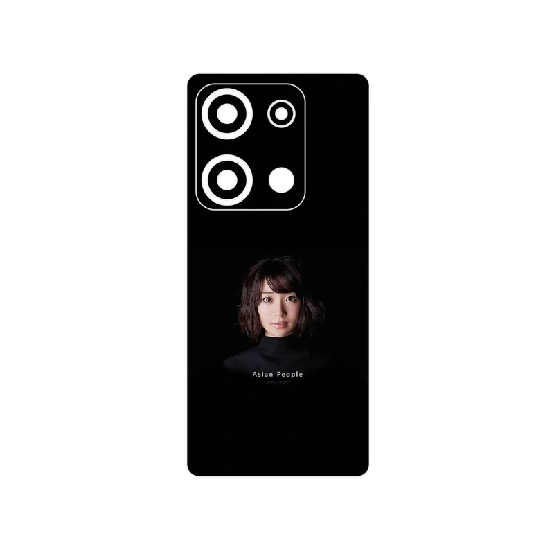 برچسب پوششی ماهوت مدل Portrait of an Asian Woman مناسب برای گوشی موبایل شیائومی Redmi Note 14S