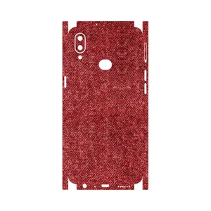 MAHOOT Fabric Texture 4-FullSkin Cover Sticker for Samsung Galaxy A10s