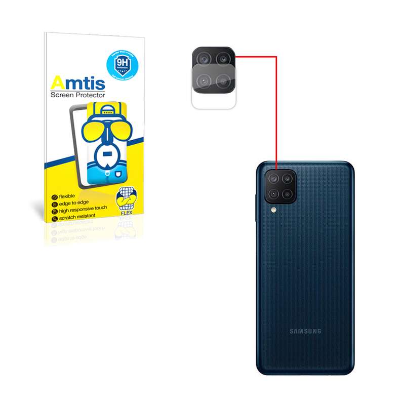 محافظ لنز دوربین امتیس مدل m12 مناسب برای گوشی موبایل سامسونگ GALAXY M12