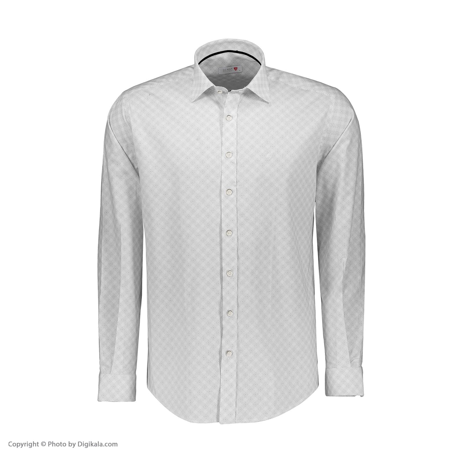 پیراهن آستین بلند مردانه ال سی من مدل 02181061-003 -  - 2