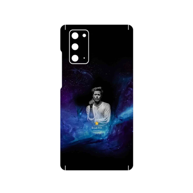 برچسب پوششی ماهوت مدل Brad Pitt مناسب برای گوشی موبایل سامسونگ Galaxy Note 20