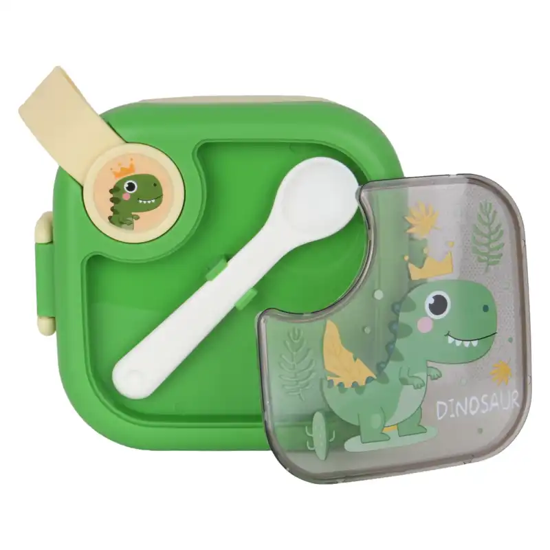 ظرف غذا دو تکه کودک طرح دایناسور