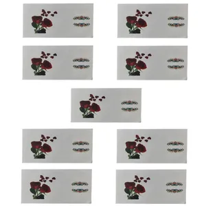 پاکت پول مدل گل گلی 02 کد 007 بسته 9 عددی
