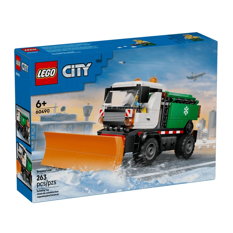 لگو 263 تکه سری سیتی مدل Snowplough کد 60490