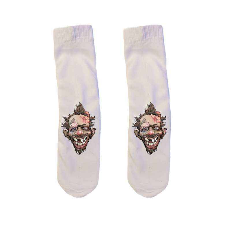 جوراب مردانه مدل زامبی کد 399