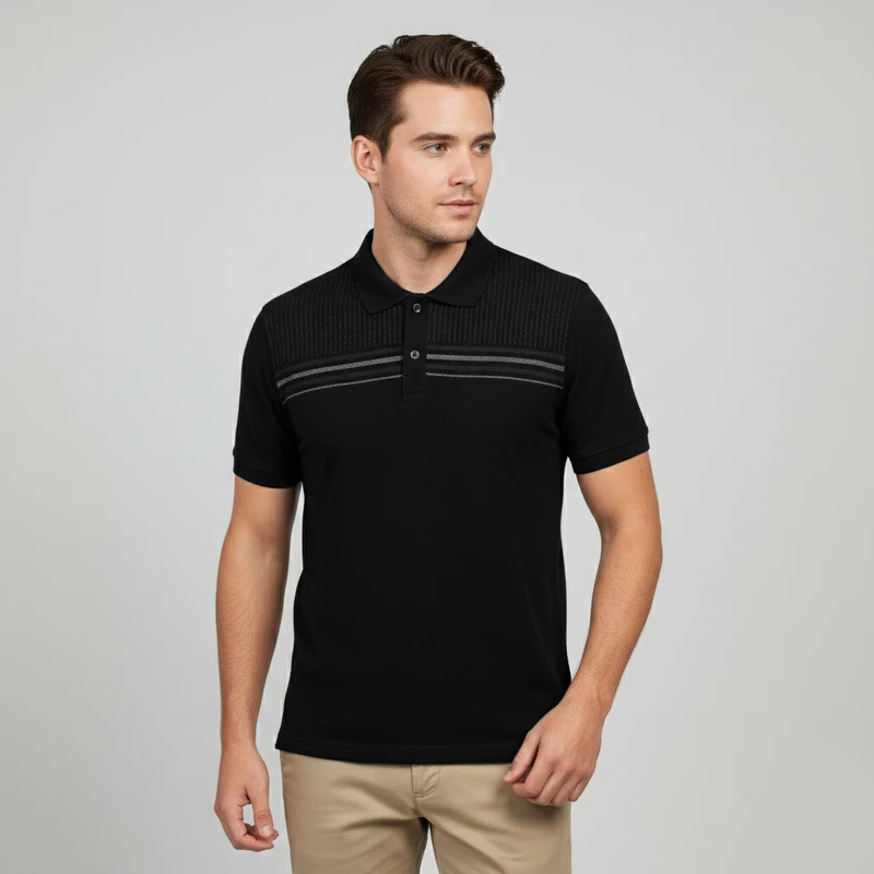 پولوشرت آستین کوتاه مردانه باینت مدل 837-2