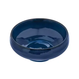 کاسه سفالی مدل سالاد خوری طرح یاقوت