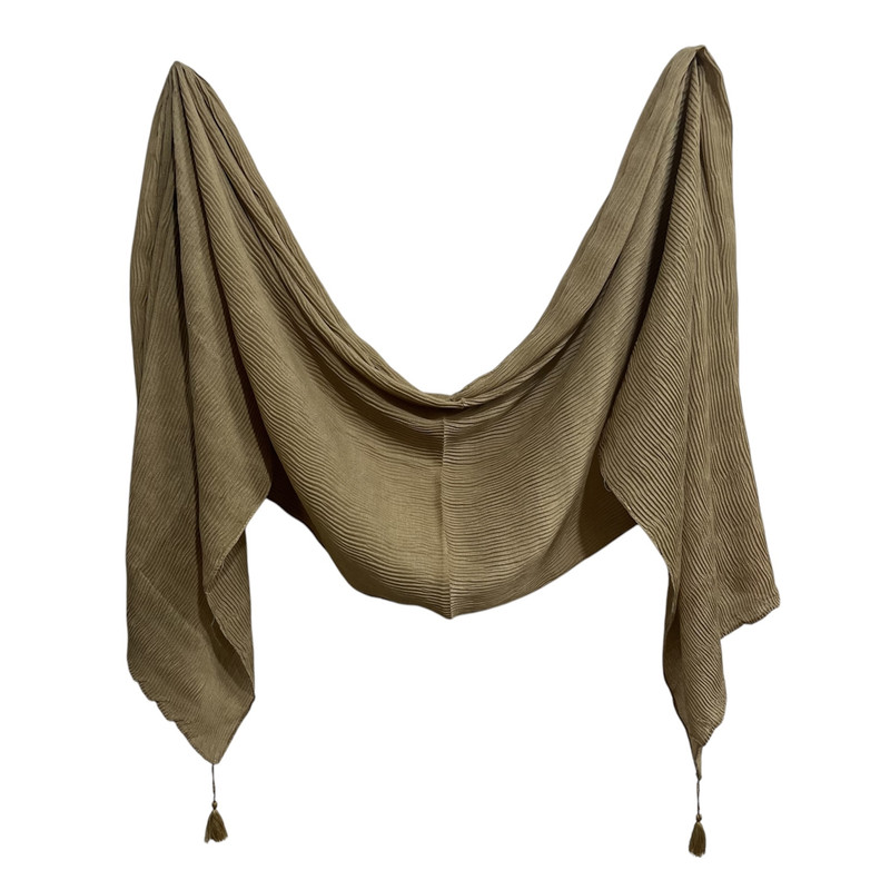 شال زنانه مدل پلیسه