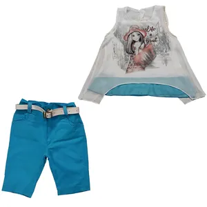 ست 3 تکه لباس دخترانه کد A-196