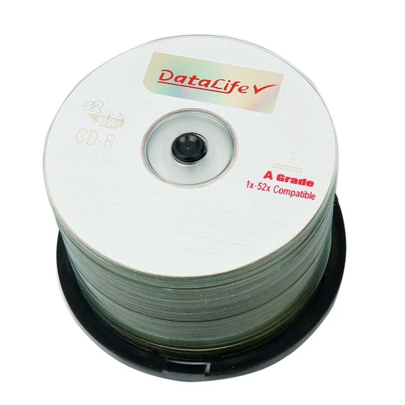 عکس شماره 2 : سی دی خام دیتالایف پک 50 عددی