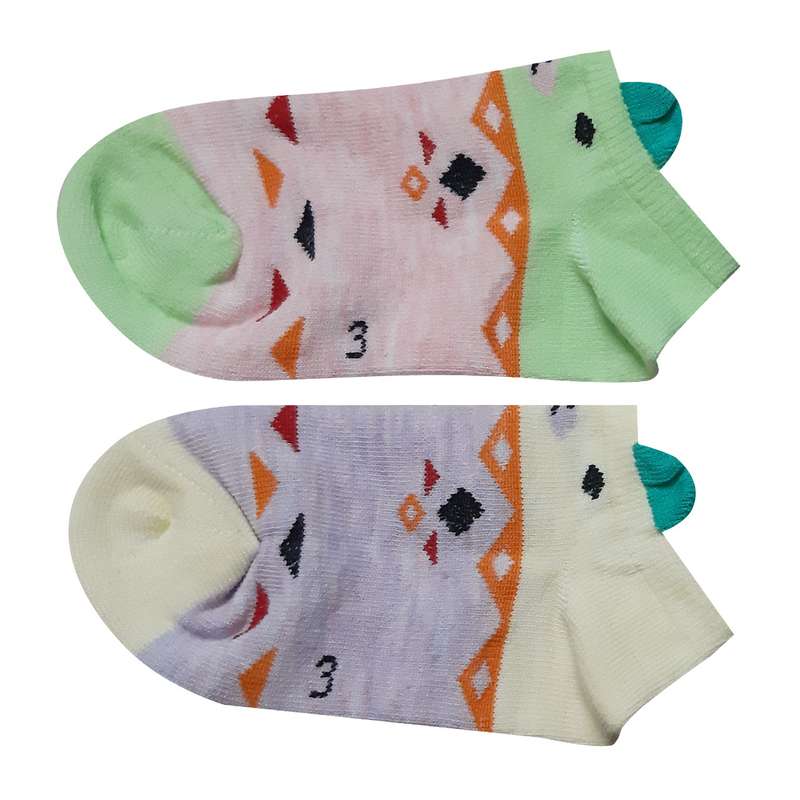 جوراب دخترانه کد 08 مجموعه 2 عددی