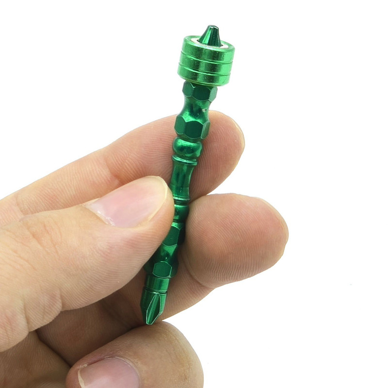 سر پیچ گوشتی دو سر چهار سو آلفابت مدل مگنت دار کد PH2-65MM