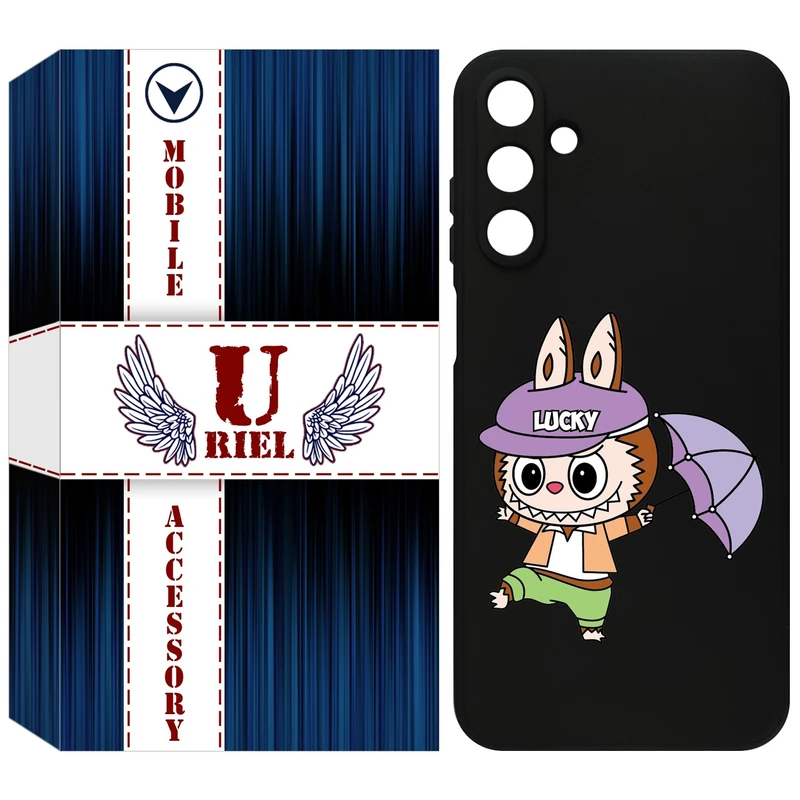 کاور یوریل قاب مدل KSH کد 125 طرح عروسک لبوبو مناسب برای گوشی موبایل سامسونگ Galaxy A25