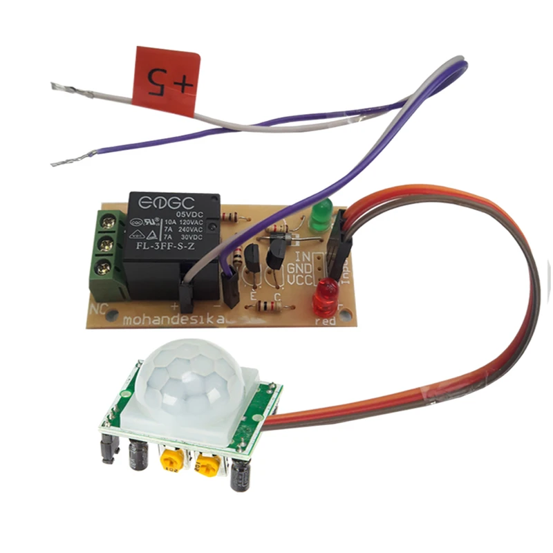 کیت آموزش الکترونیک مهندسیکا مدل حسگر حرکت مادون قرمز HC_SR501