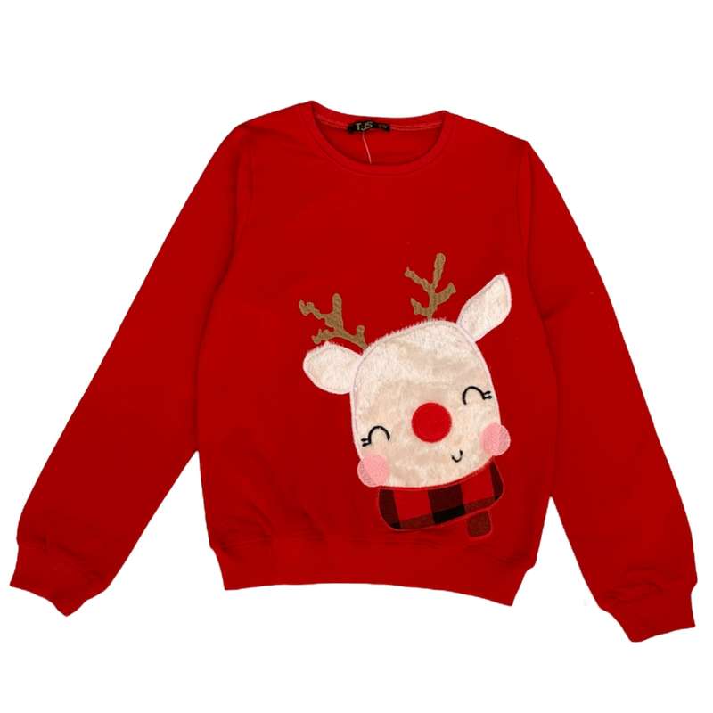 سویشرت دخترانه مدل کریسمس