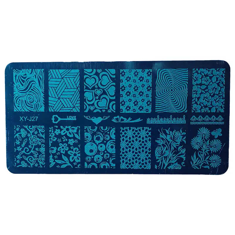 شابلون طراحی ناخن مدل XY-J27