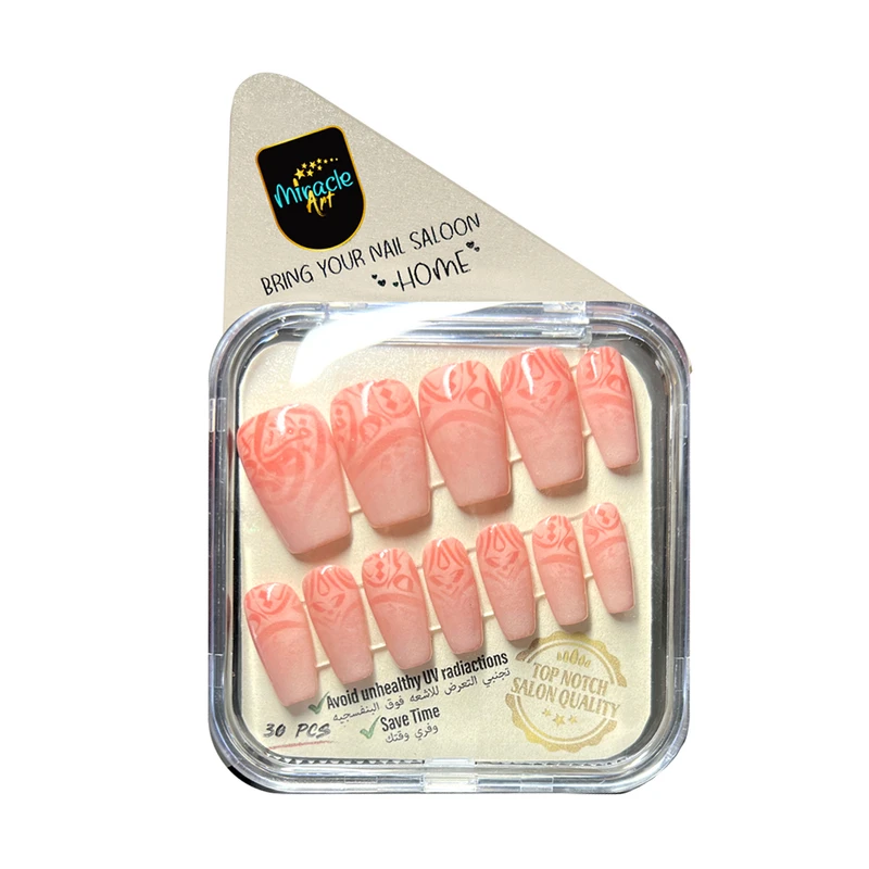 ناخن مصنوعی میراکل آرت کد Co30007 بسته 30 عددی