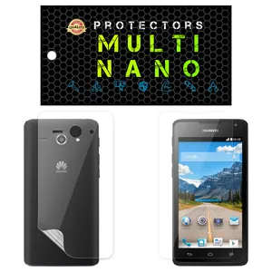Multi Nano X-SFT Screen Protector For Huawei Ascend Y530 with back skin