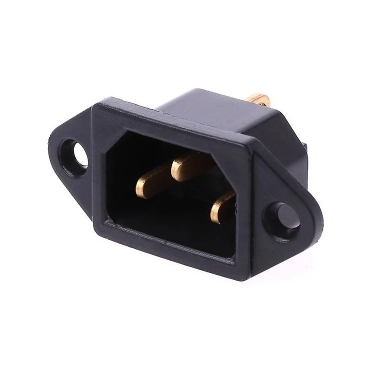 سوکت برق نری 3 پین مدل 16A-250V-Brass
