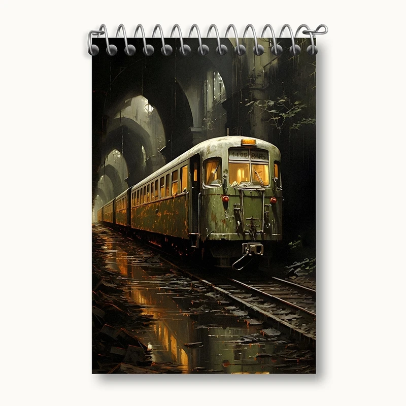 دفتر یادداشت 50 برگ خندالو مدل قطار کد F1304