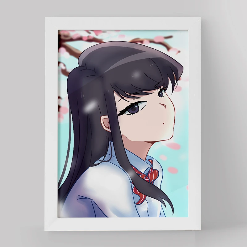 تابلو خندالو مدل انیمه کومی سان کد 16119