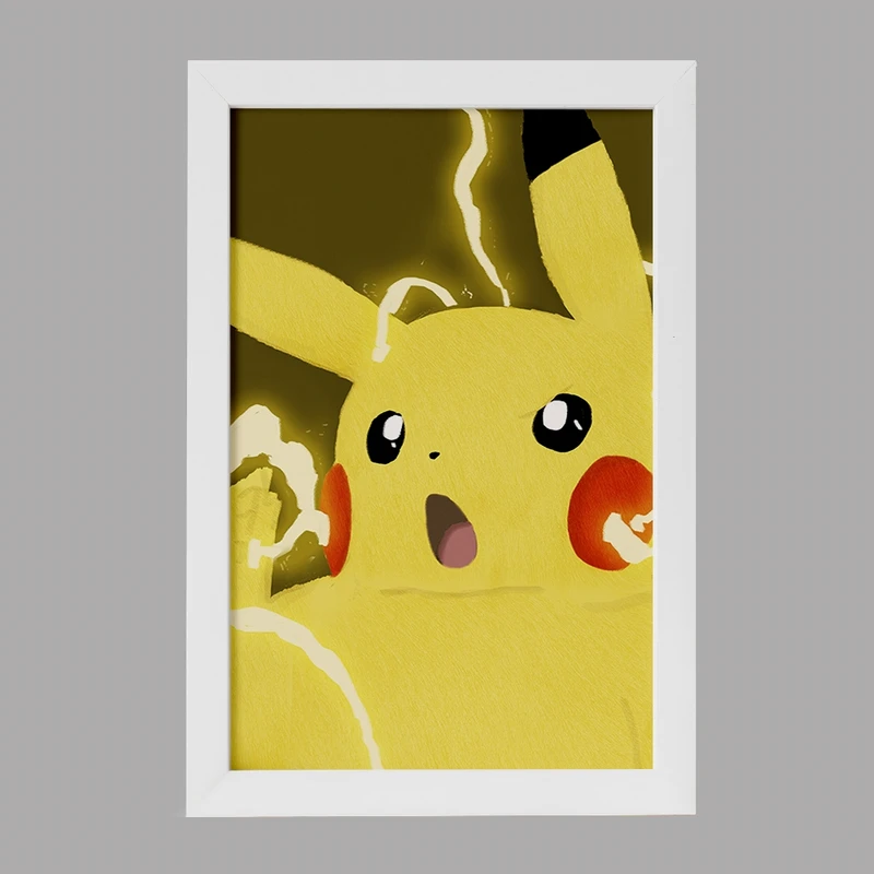 تابلو خندالو مدل انیمه پوکمون (Pokemon) کد F1903