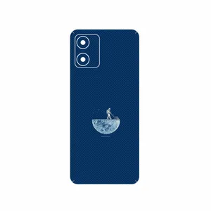 MAHOOT Minimal Gardener Astronaut Cover Sticker for Motorola Moto E13