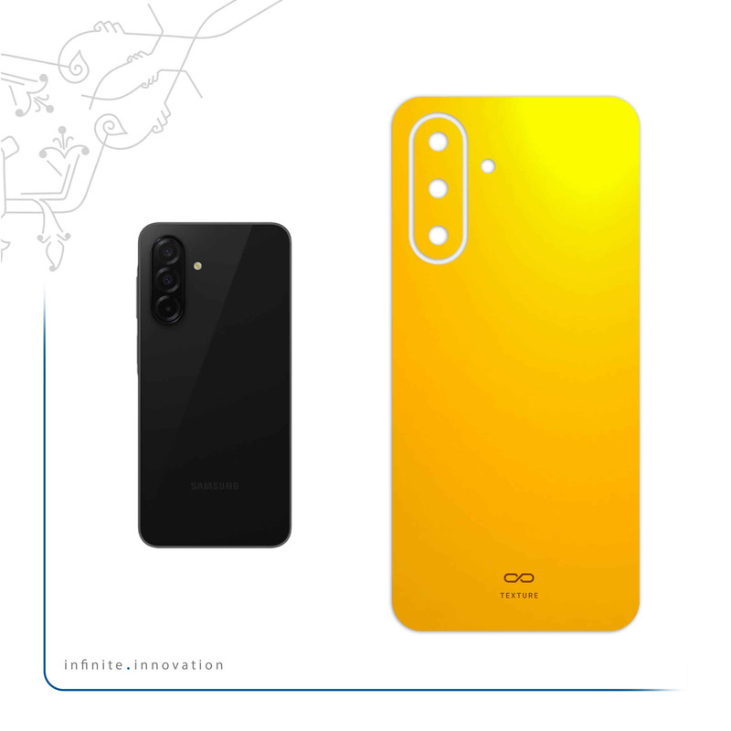 برچسب پوششی ماهوت مدل Matte-Deep-Mustard مناسب برای گوشی موبایل سامسونگ Galaxy A26