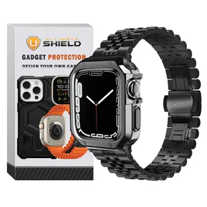 Ultimate Shield 5Lux Band for Apple Watch Series 7 Aluminum 41mm / Series 8 Aluminum 41mm / Series 9 Aluminum 41mm with cover
