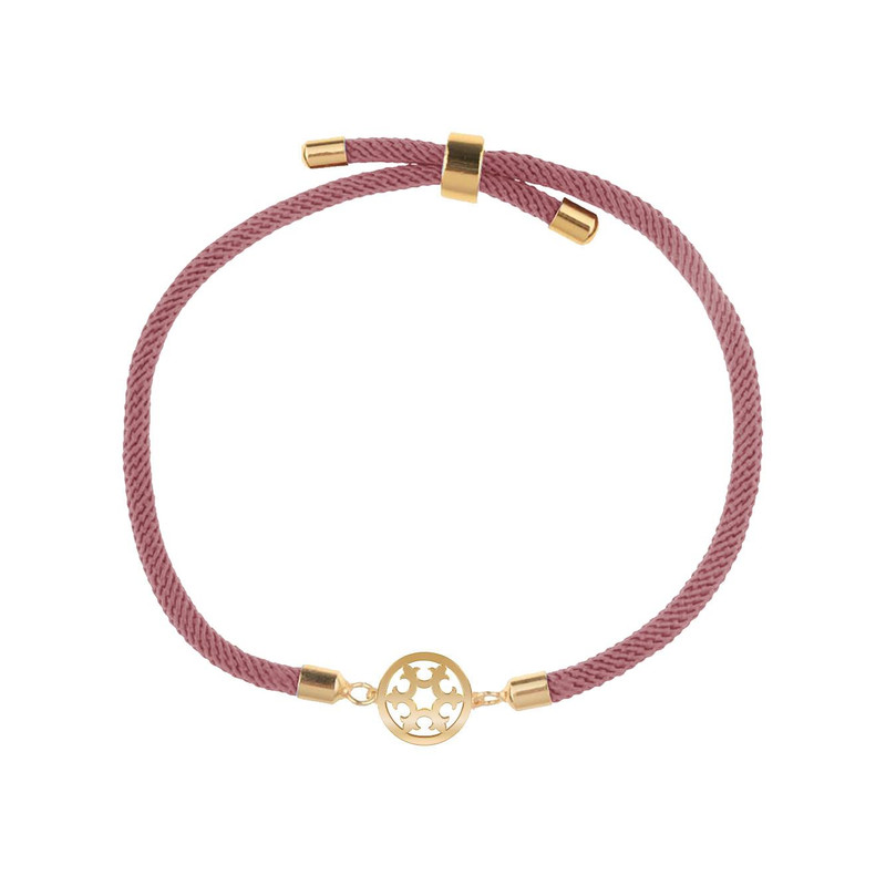 دستبند طلا 18 عیار زنانه مدوپد مدل اسلیمی کد D19-10427