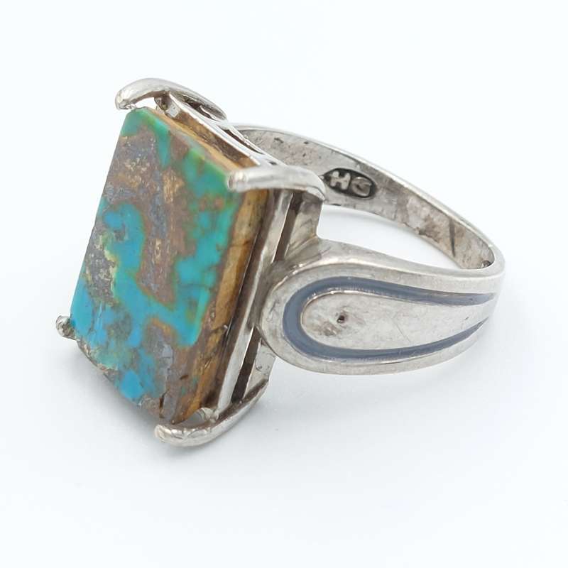 انگشتر نقره زنانه مدل فیروزه کد 20561