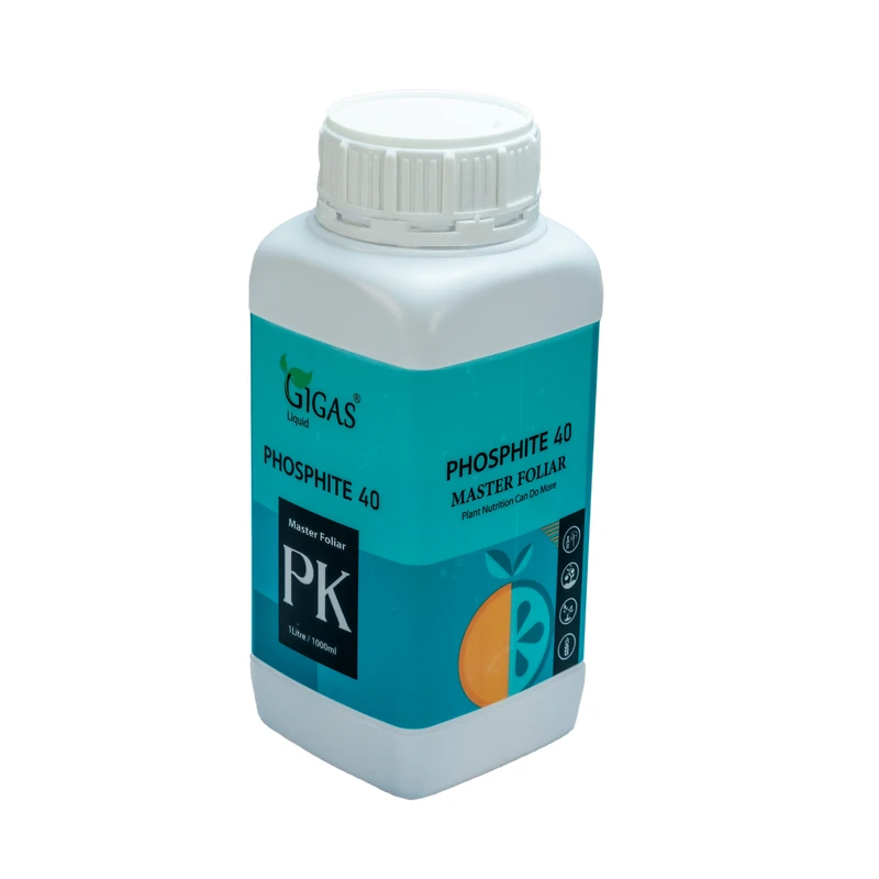 کود فسفیت پتاسیم مایع ژیگاس مدل Phosphite 40% حجم 1 لیتر