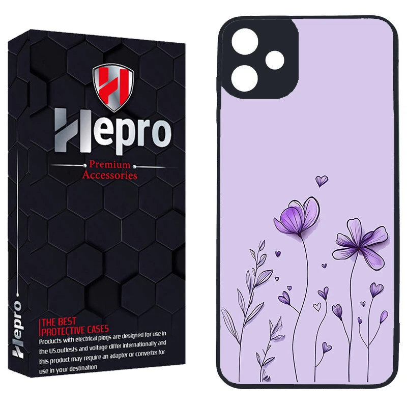 کاور هپرو طرح گل کد TPU-861 مناسب برای گوشی موبایل سامسونگ Galaxy A05