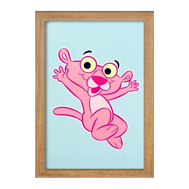 تابلو خندالو مدل پلنگ صورتی Pink Panther  کد 1400