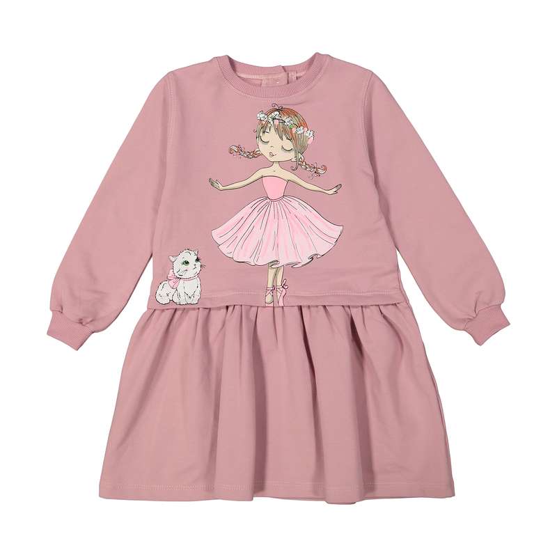 پیراهن دخترانه بیانی مدل 006