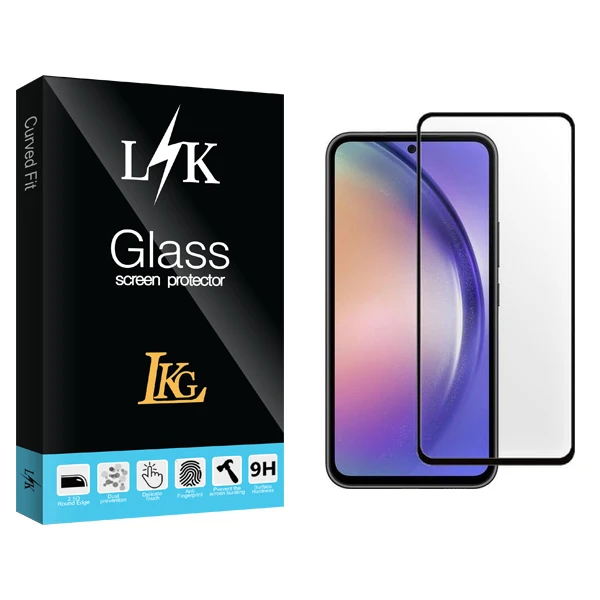 محافظ صفحه نمایش سرامیکی ال کا جی مدل LK مناسب برای گوشی موبایل سامسونگ Galaxy A54 5G