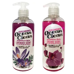 مایع دستشویی اوشن کلین مدل پمپی حجم 400 میلی لیتر مجموعه 2 عددی