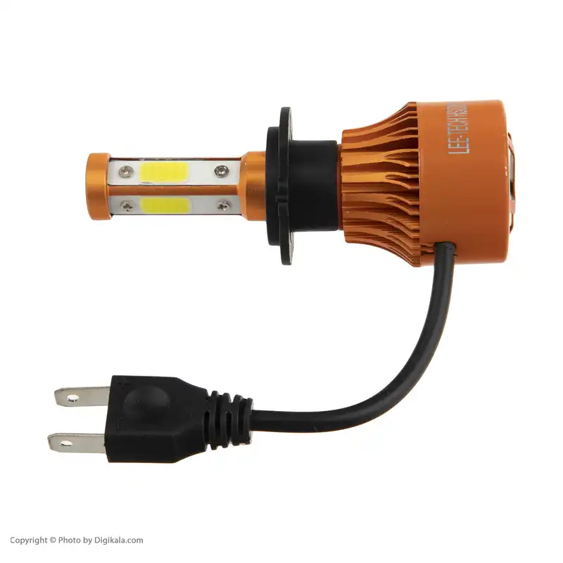 لامپ هدلایت خودرو لی تک مدل H7 بسته دو عددی