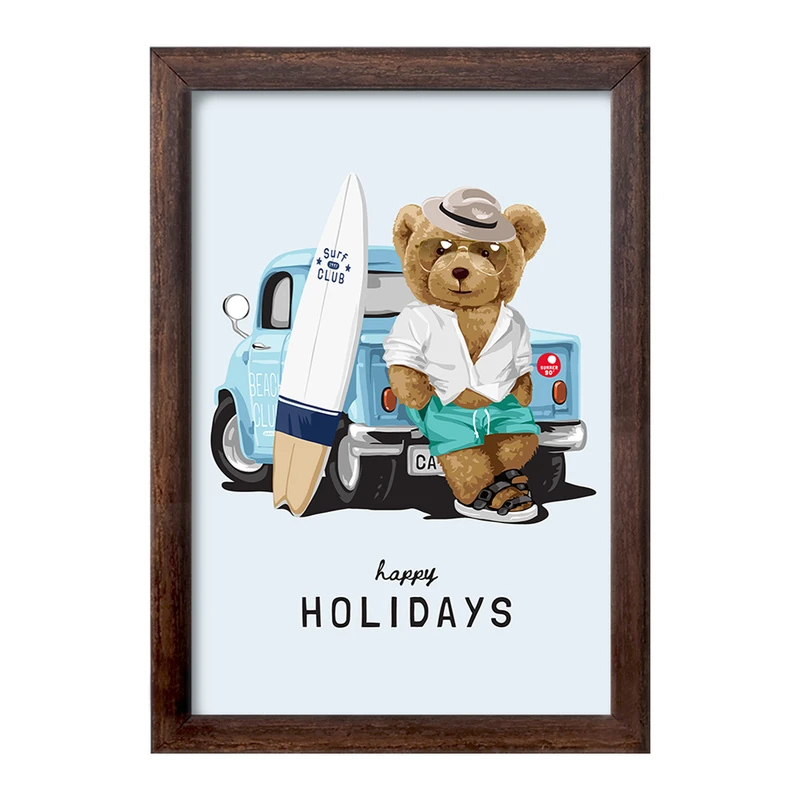 تابلو خندالو طرح تدی Teddy کد 26165