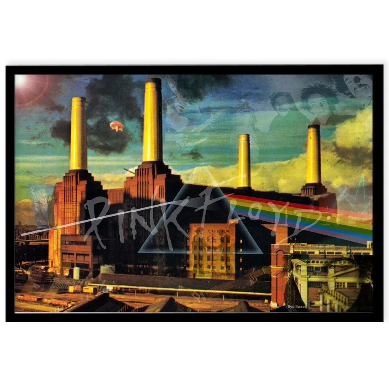 تابلو نوری بکلیت طرح گروه پینک فلوید Pink Floyd مدل B-s242